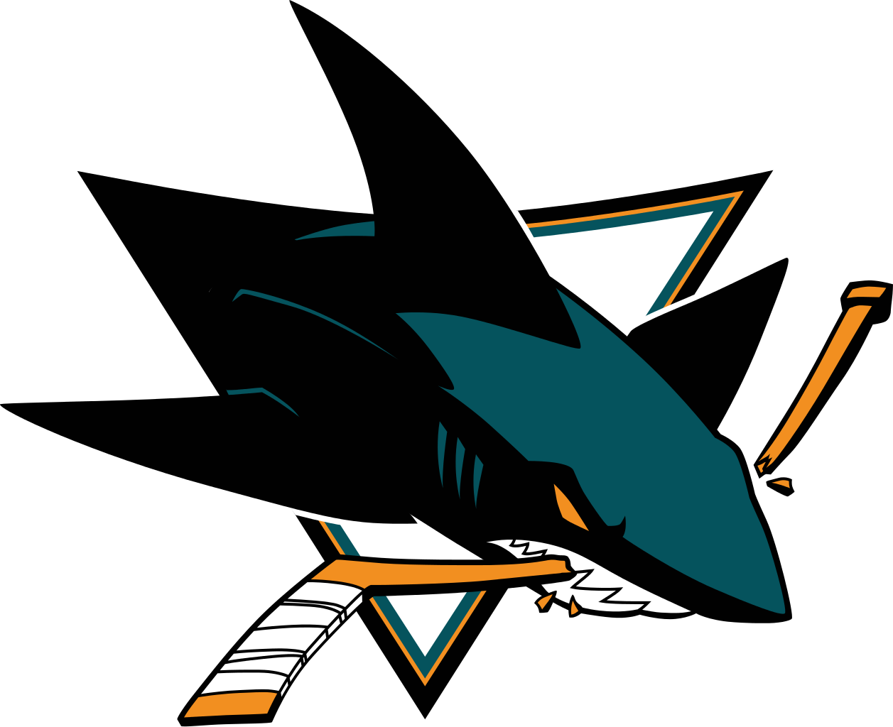 logo de equipe de hockey de San José